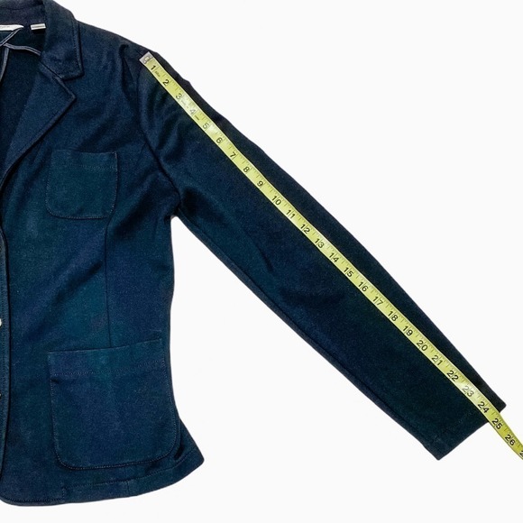 LIZ Claiborne Black 3-Button Blazer Jacket Medium - Picture 9 of 14